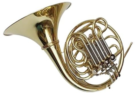Waldhorn Musikinstrumente Waldhorn Für Anfänger Und Erwachsene B Stimmung F Stimmung 4 Tonarten Zweireihiger Korpus Aus Messing Musikinstrument