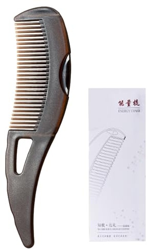 Peine de dientes huecos para masaje de cabelludo, peine de piojos, cepillo de pelo para mujeres, hombres, niños