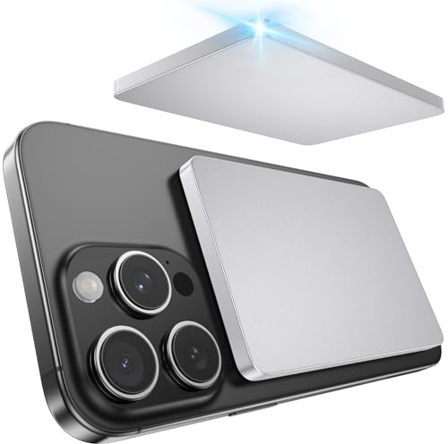 0.8CM Ultra Slim für Magsafe Powerbank Mini 5000mAh 22,5W Power Bank USB C in Out Schnellaufladung, Wireless Magnetische Akkupack, Kabellose Externe Handyakkus für iPhone 16/ Plus/Pro Max/ 15/14 Grau