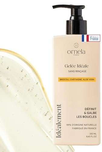 Trois For All By Ornela Paris Gelée Cheveux Bouclés| Définition des Boucles| Finition Fixante des Boucles| Gelée Capillaire Idéale Anti-Frisottis| Soin et Hydratation| Curly Hair| Boost Curl| 250ml