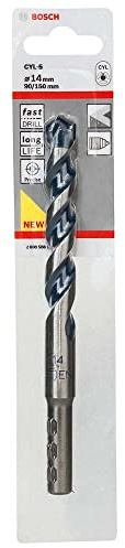 Bosch Professional 1x CYL-5 Betonbohrer (für Beton, Ø 14 x 150 mm, Robust Line, Zubehör Schlagbohrmaschine)