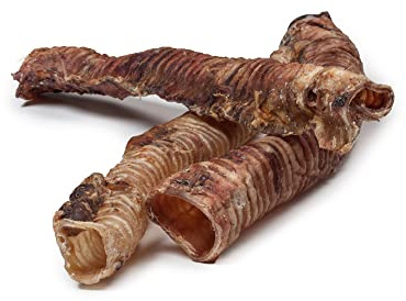 DIBO Rinderschlund -strosse, ganz, ca. 40 cm lang, Naturkau-Snack oder Leckerli für Zwischendurch, Hundefutter, Qualitätskauartikel ohne Chemie