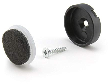 Wagner Quick Click Natural Komplett Set 20 mm Stuhlgleiter Möbelgleiter System (24)