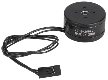 Drones Brushless Motor, Outdoor 260KV Brushless Motor for Camera Gimbal RC Drones Accessory(2204-260KV),