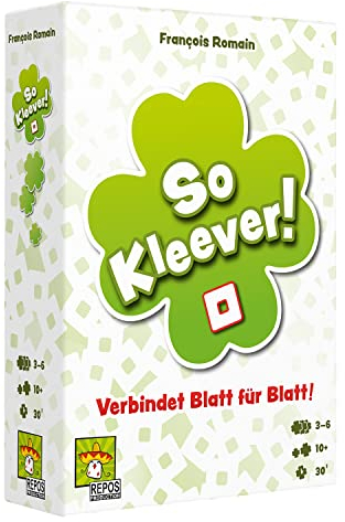 Repos Production, So Kleever, Partyspiel, Ratespiel, 3-6 Spieler, Ab 10+ Jahren, 30+ Minuten, Deutsch
