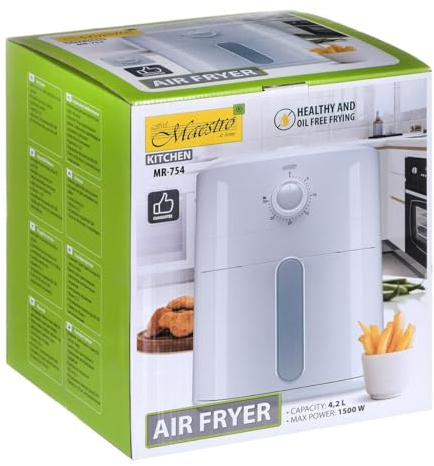 Feel Maestro Freidora sin Aceite MR-754 Blanco 1500 W 4,2 L