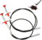 EXIN DEHCEN Juego de 2 Pinza de Garra Flexible, para Recogedor Garras Flexibles, Pinzas Flexibles para Garras, Recogedor de Cuatro Garras, 4 Garras Retráctiles para el Hogar y el Trabajo (90cm/160cm)