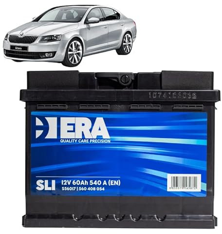 Batteria 60Ah per Skoda Octavia III 1.6 TDI gasolio 2012+
