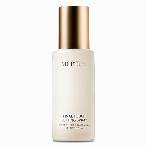 MERODA® Fissante Final Touch [FINISH FRESCO] - Spray Fissante Trucco Luminoso & Radioso - Spray Fissatore Viso Vegan & Senza Siliconi - Spray Idratante & Protettivo per il Viso