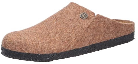 Birkenstock 1027977 Zermatt Rivet Toffee Ciabatte per Donna in Lana Cotta (Taglia 40)