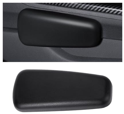 CGEAMDY Autotürarmlehne Auto Mittelkonsole Armlehne, Autos Beinkissen Knieschoner, Universal Konsole Kniepolster Beinpolster Für Auto, Auto Knieschoner Armlehnen Polster Knieschoner Kissen(Schwarz)