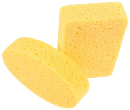 IWOWHERO 2stücke Spülschwamm Für Küche Und Haushalt Wiederverwendbar Mit Starker Wasseraufnahme Und Reinigungskraft Kompakter Scheuerschwamm Für Täglichen Gebrauch