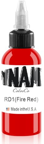 Tattoo-Tinte, rote Tattoo-Tinte - die neueste Stammes Färbung Permanent Body Make-up Classic Rot (30 ml)