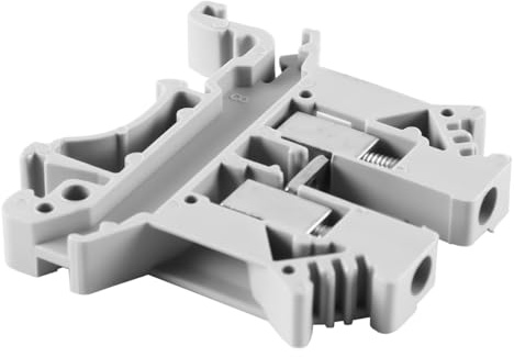 Nicear 100 pezzi Connettore per guida DIN UK-2.5B Morsettiera a vite Morsetto a compressione elettrico per guida DIN 690 V 32 A Gamma di cablaggio 0,2-2,5 mm²