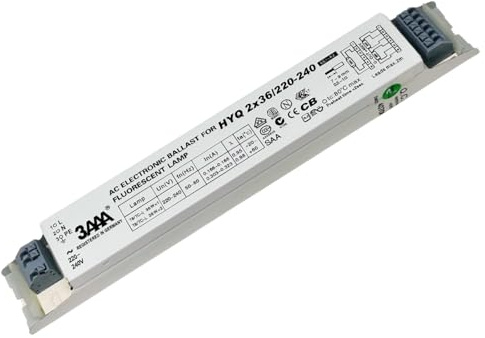 ORION LIGHTSTYLE AC Elektronischer Ballast Vorschaltgerät für Leuchtstofflampen Fluorescent Lamps HYQ 2x36/220-240 V 60Hz weiß