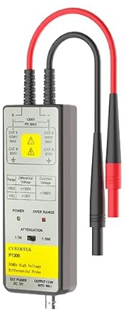 CYBERTEK ZHIYONG High Voltage Differential Probe P1300 Oscilloscope differential probe 50MHz Rise time ≤7ns Accuracy ±2%(P1300 1300Vpk/50MHz)