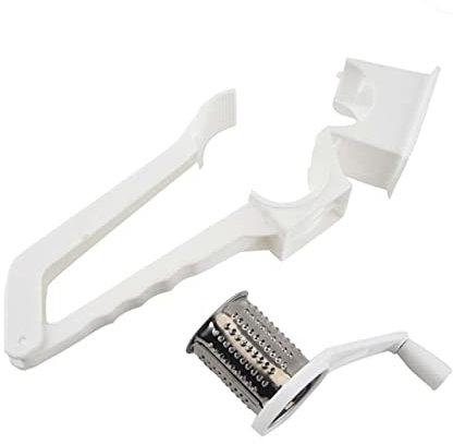 CHICAMPERA Rapeuse Fromage en Acier Inoxydable Multifonctionnelle Râpe à Fromage Rotative Légère et Facile à Transporter pour Restaurant et Hôtel