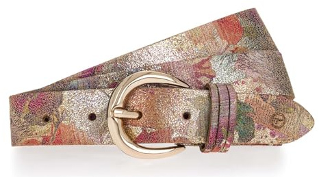 Tamaris Leather Belt W80 Multicolour - Gold
