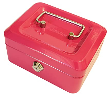 Geldkassette 15,24 cm pink