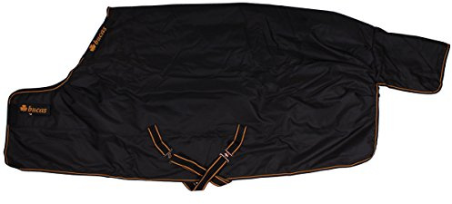 Bucas Irish Turnout Extra 300g Pony 1200D - Black/Gold - Weidedecke, Größe:110