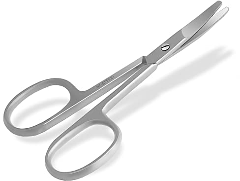 Profi Nagelschere mit abgerundeten Enden aus Edelstahl