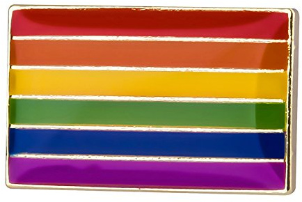 Patch Nation Gay Pride Regenbogen Metall Pin Badge
