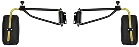 2x Rückspiegel Außenspiegel Traktor Bagger 285x150 Spiegelarm Spiegelhalter Bügel mit Verlängerung SET