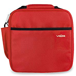 Valira Porta alimentos - Bolsa Soft, color rojo