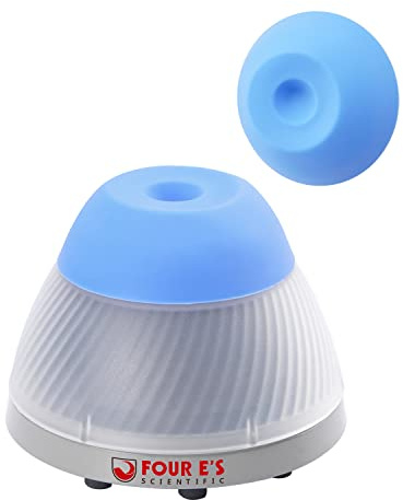 PRECIPETTE 5000rpm Mini Vortex Mixer Schüttler Paint Shaker Mischer 5000UpM Farbschüttler Farbmixer für Acrylfarben Citadelfarben Nagellacke Wimpernkleber Blau&Blau