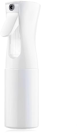 Yunshengmy Spray Bottles for Hair,Ultra Fine Mist Spray Bottle - 200ml Hair Spray Bottle, Hair Sprayer, Water Spray Bottle for Hair Styling, Plants, Cleaning, Misting & Skin Care(White)