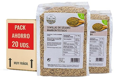 INT SALIM - SESAMO TOSTADO PACK 20 UDS.