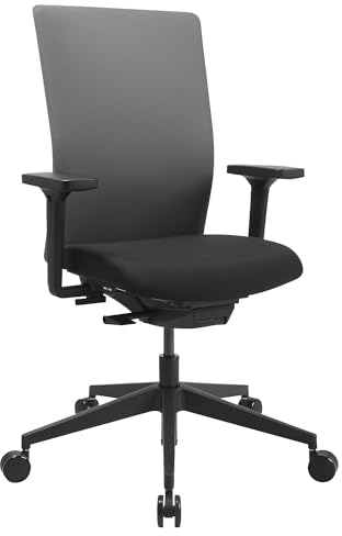 TOPSTAR | Bürostuhl AirWork G | Synchronmechanik mit Schiebesitz | grau