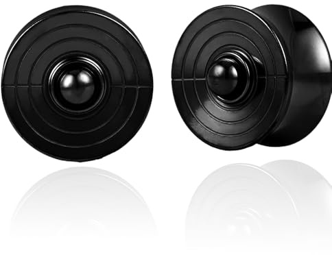 DOEARKO Öronpropp tunnlar örontöjare 1 par rostfritt stål punk öronmätare expanderare stretchöron piercing smycken för män kvinnor 8-16 mm, 10mm, Metall