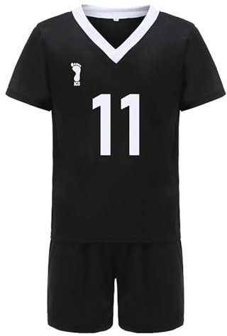 bi bi hou Haikyuu Cosplay Kostüm Inarizaki High School Trikot Set T-Shirt und Shorts Haikyuu Miya Osamu Volleyball Club Uniform Jersey Weihnachten Halloween Karneval Party Sport Kostüm