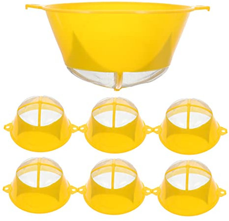 Holibanna 10pcs Paint Strainer Paint Filter Reusable Plastic Mesh Strainer for Filter Oil and Water Based Oil Fine Mesh Sieve for Supplies