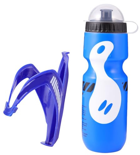 JOINPAYA Porte-bidon Ensemble 1 Set Léger de Vélo Bleu Support en Plastique pour Gourde Facile à Installer pour Cyclisme en Plein Air