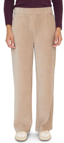 Cecil Wide Leg Cordhose Silvery beige XL