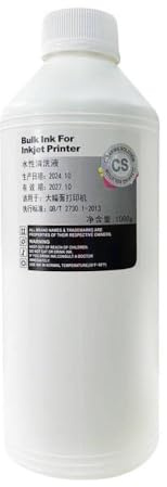 Solución de Limpieza, Tinta líquida a Base de Agua, Limpiador de Cabezal de impresión, Tinta de sublimación de Pigmento, Compatible con Impresora