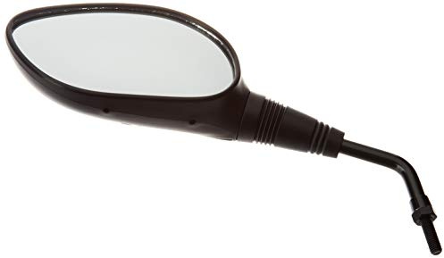 Vicma Mirror Replica Left for Kymco Super 8, Agility RS | Rückspiegel links, schwarz, oval, Kunststoff; Referenz 88120-LEB5-C10; kompatibel mit KYMCO Agility 125 City+ KL25DA 4T AC