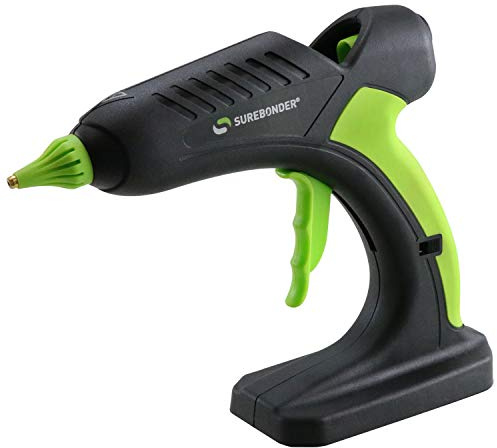 Surebonder 18V Ryobi Battery Powered Fully Cordless Hot Glue Gun, Professional, Full Size for DIY, Crafting, Repairs, 60 Watt, Battery and Charger NOT Included - Tool Only