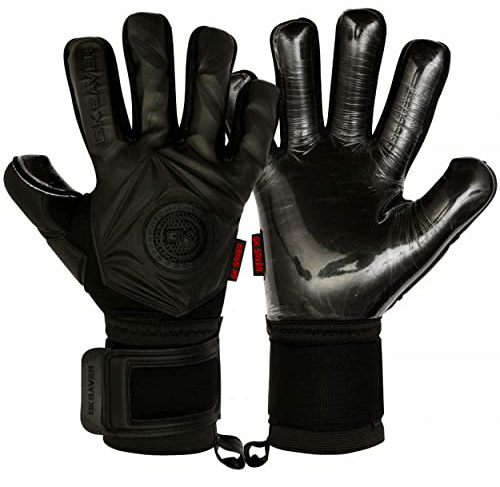 GK Saver 3D Blackout Torwarthandschuhe, Ja Savefingers, Größe 6
