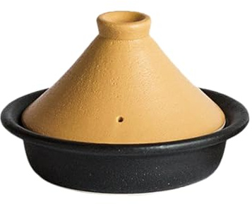 Japanese Clay Pot Donabe, Tajine, Mini, Orange, Good for 1-2 People