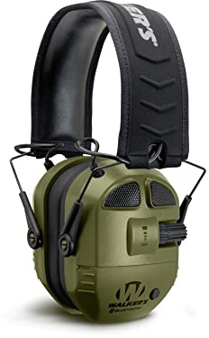 Walker's Ultimate Quad Connect Electronic Earmuffs with Bluetooth (NRR 26dB)...
