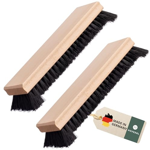 Tapezierbürste, 2er Set, Tapetenbürste, Tapeten Bürste, Tapezierwischer | Made in Germany, für Profi und Haushalt