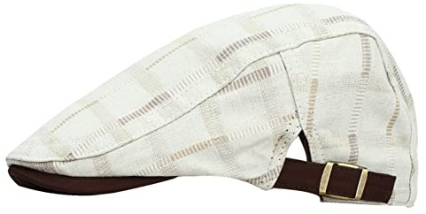 Casquette Béret Plate Homme Été Vintage - Chapeau de Paille Sport Running - Cap Plage Traditionnel Classique
