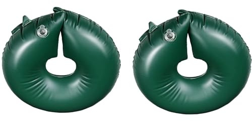 Baumbewässerungsbeutel, Bewässerungsring 38 L,78 L,94 L, Wassersack für Bäume Sack für Baumbewässerung Bewässerungbeutel, Ideale Bewässerung im Garten (60cm(38 L),Green 2 pieces)