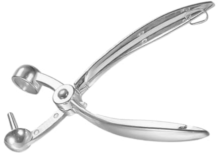 LABRIMP Strumento Levanoccioli Ciliegie in Metallo Rimuovi Nocciolo Facile e Sicuro per Cucina Utensile Resistente e Semplice da Pulire per Ciliegie e Datteri