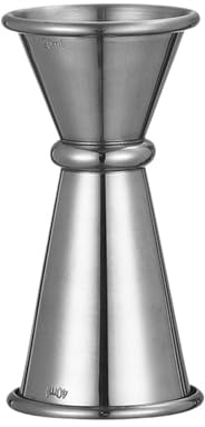 Jigger Coctel Jigger de cóctel doble: medida precisa for recetas cócteles, acero inoxidable(20 40ml)