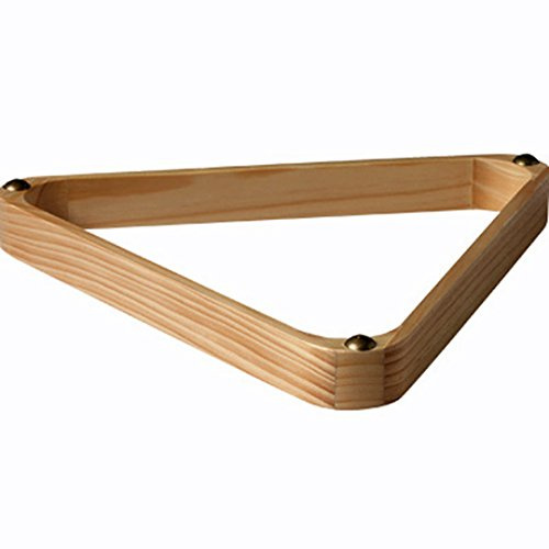 LGS In legno di pino tavolo da biliardo triangolo con binario di scorrimento to fit American 2 1/4 palle da biliardo