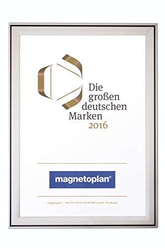 magnetoplan 12169 Plakatrahmen CC, DIN A0, silber eloxiert